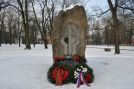 Возложение венков к памятнику воинам-интернационалистам, погибшим на территории Демократической Республики Афганистан