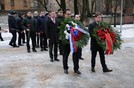 Возложение венков к памятнику воинам-интернационалистам, погибшим на территории Демократической Республики Афганистан