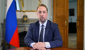 Поздравление Временного поверенного в делах Российской Федерации в Латвийской Республике О.О.Зыкова