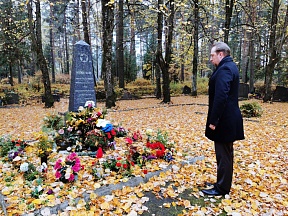 О мероприятиях, посвященных 77-й годовщине освобождения Риги от немецко-фашистских захватчиков