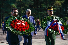 Par Salaspils koncentrācijas nometnes atbrīvošanas 76.gadskārtai veltīto pasākumu Par Salaspils koncentrācijas nometnes atbrīvošanas 76.gadskārtai veltīto pasākumu